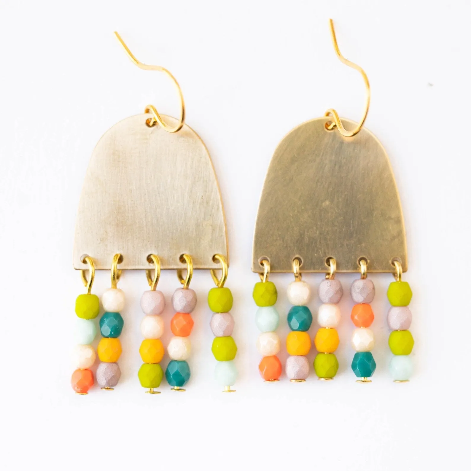 Vibrant Fringe Earrings