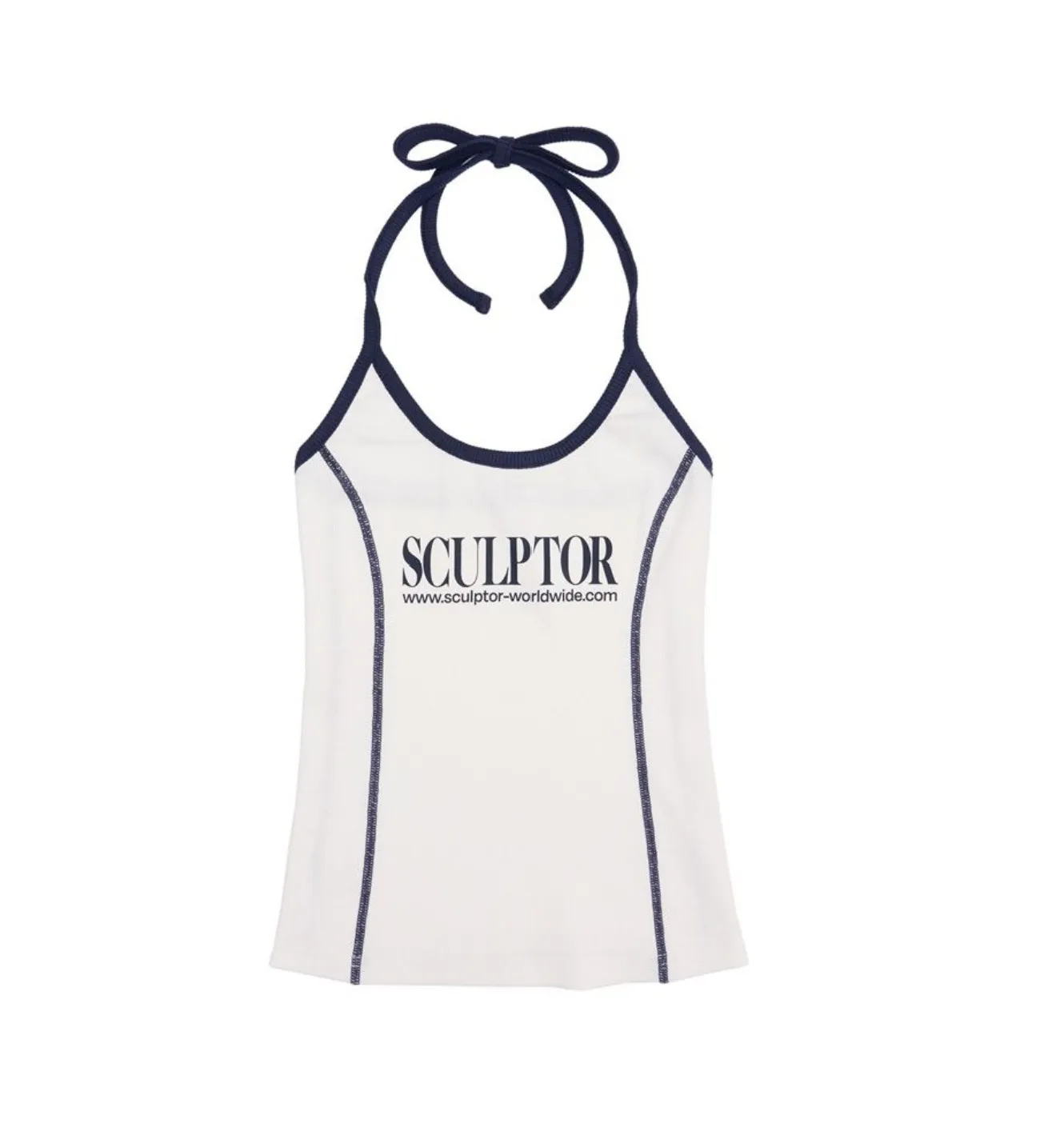 Cotton Logo Tanks & Camisoles by SCULPTOR