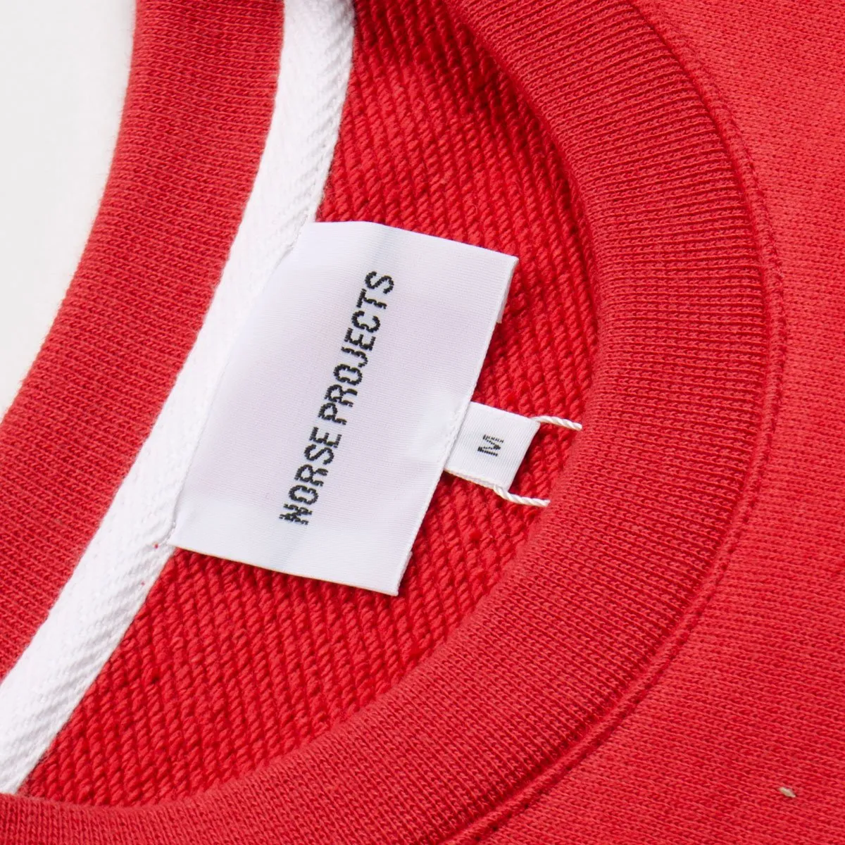 Norse Projects Askja Red Vagn Classic Sweatshirt