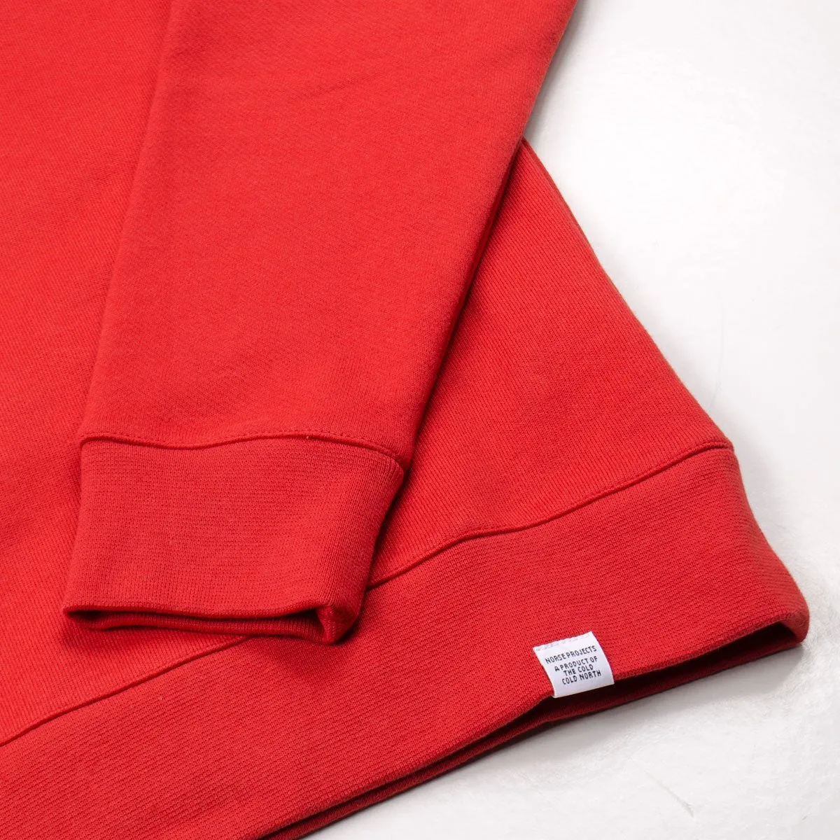 Norse Projects Askja Red Vagn Classic Sweatshirt