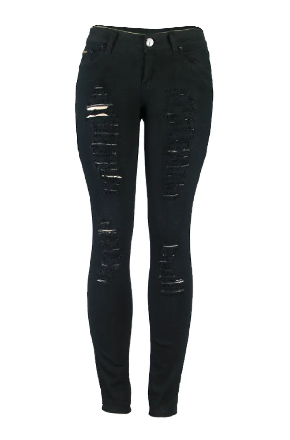 Distressed Skinny Jeans