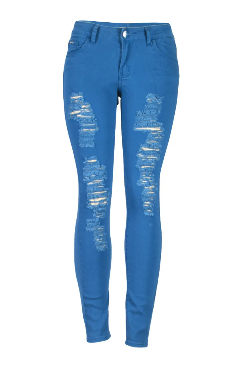 Distressed Skinny Jeans