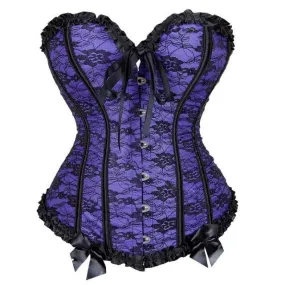 Stunning Purple Drag Corset