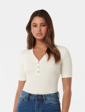 Elaine Button Up Top