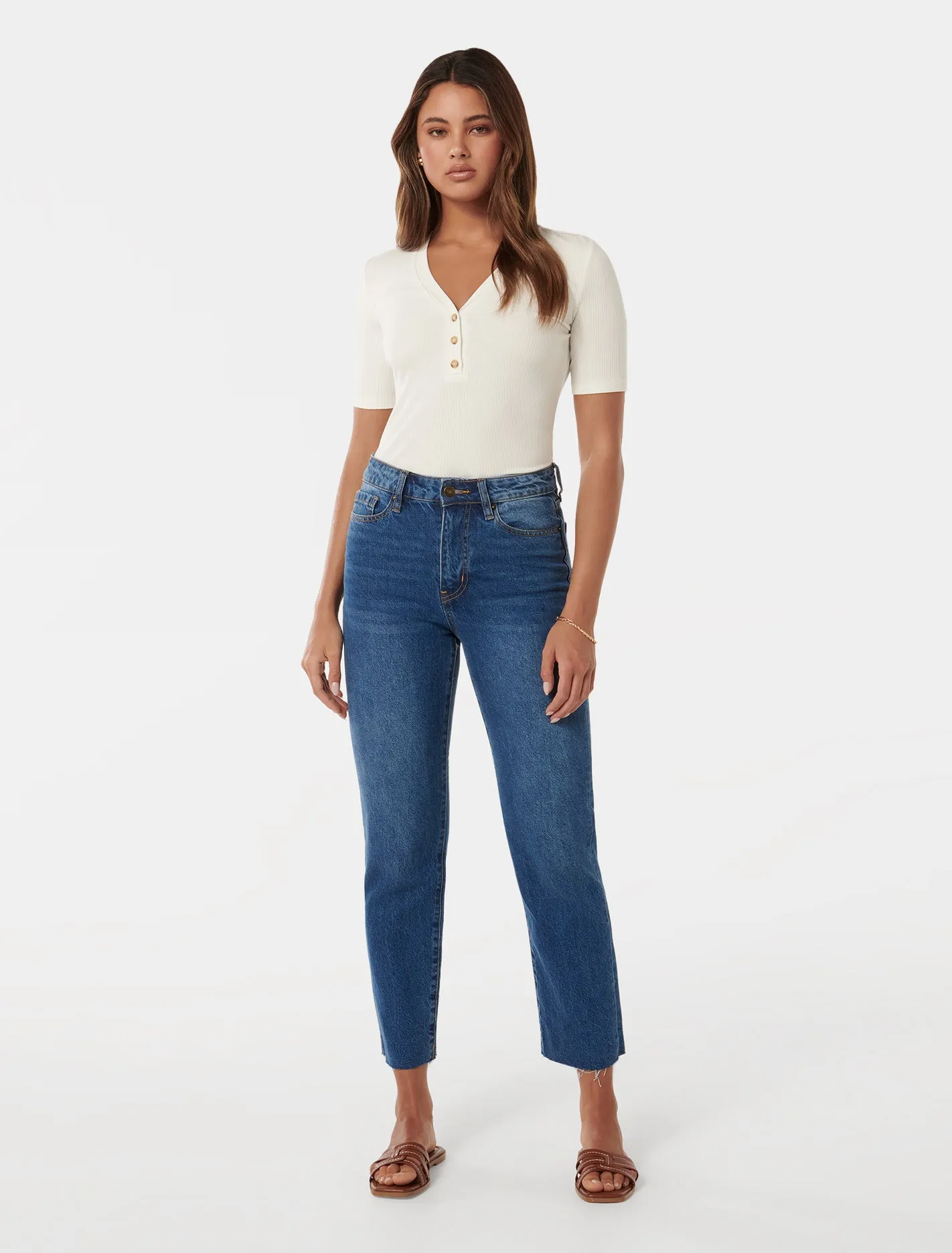 Elaine Button Up Top