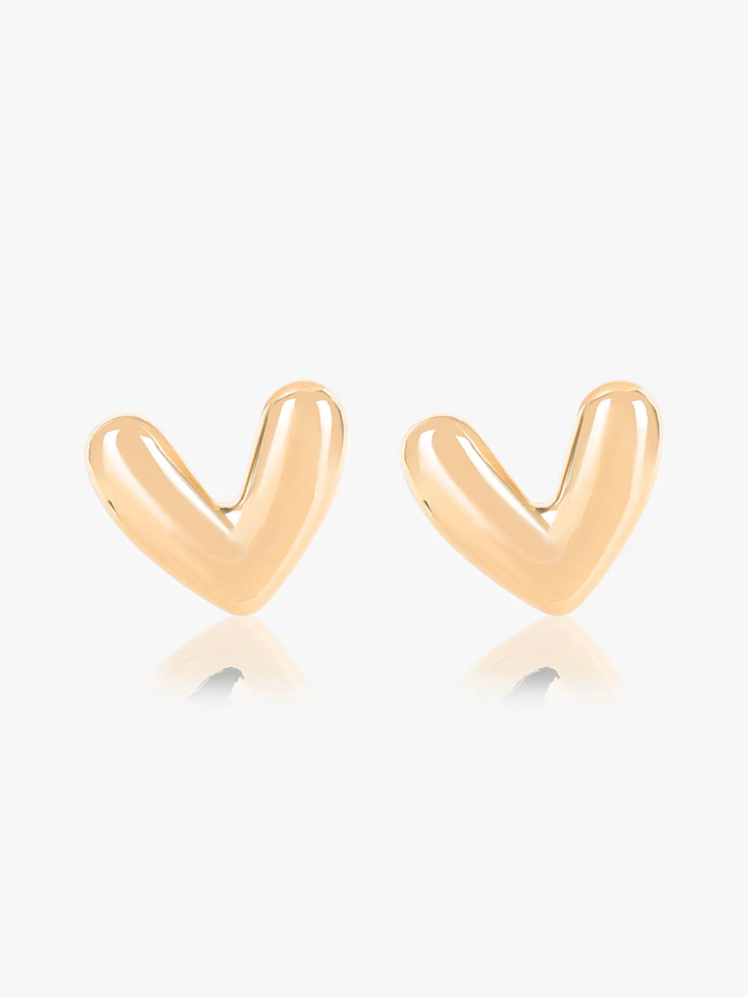 Heart Stud Earrings