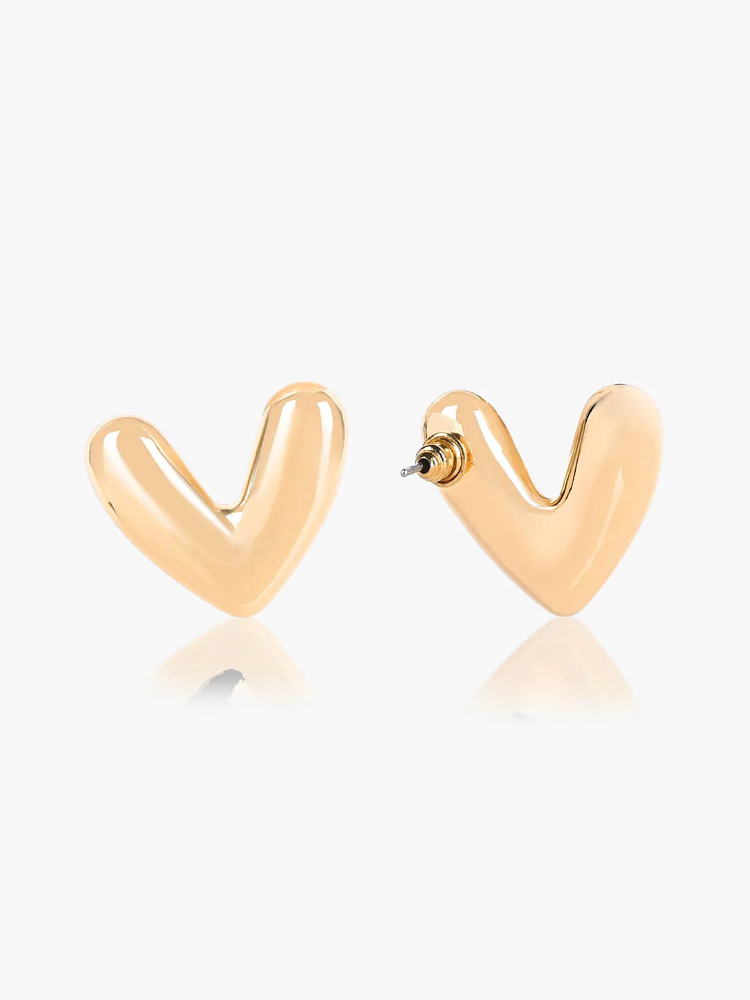 Heart Stud Earrings