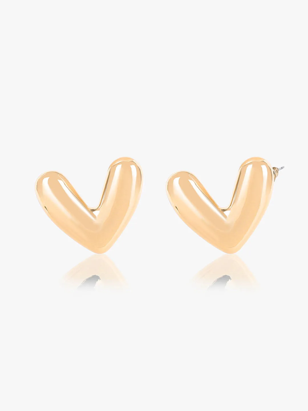 Heart Stud Earrings