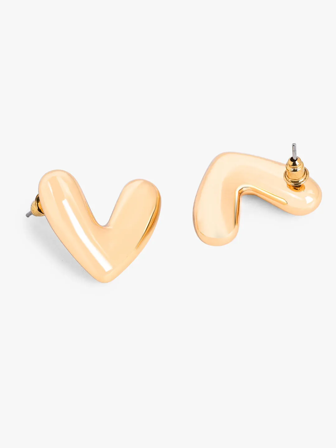 Heart Stud Earrings