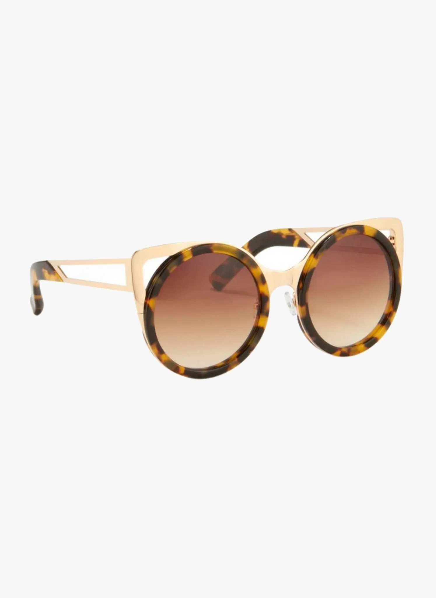 Cat Eye Tortoise Shell Sunglasses