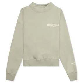 Kids' Essential Seafoam Mockneck