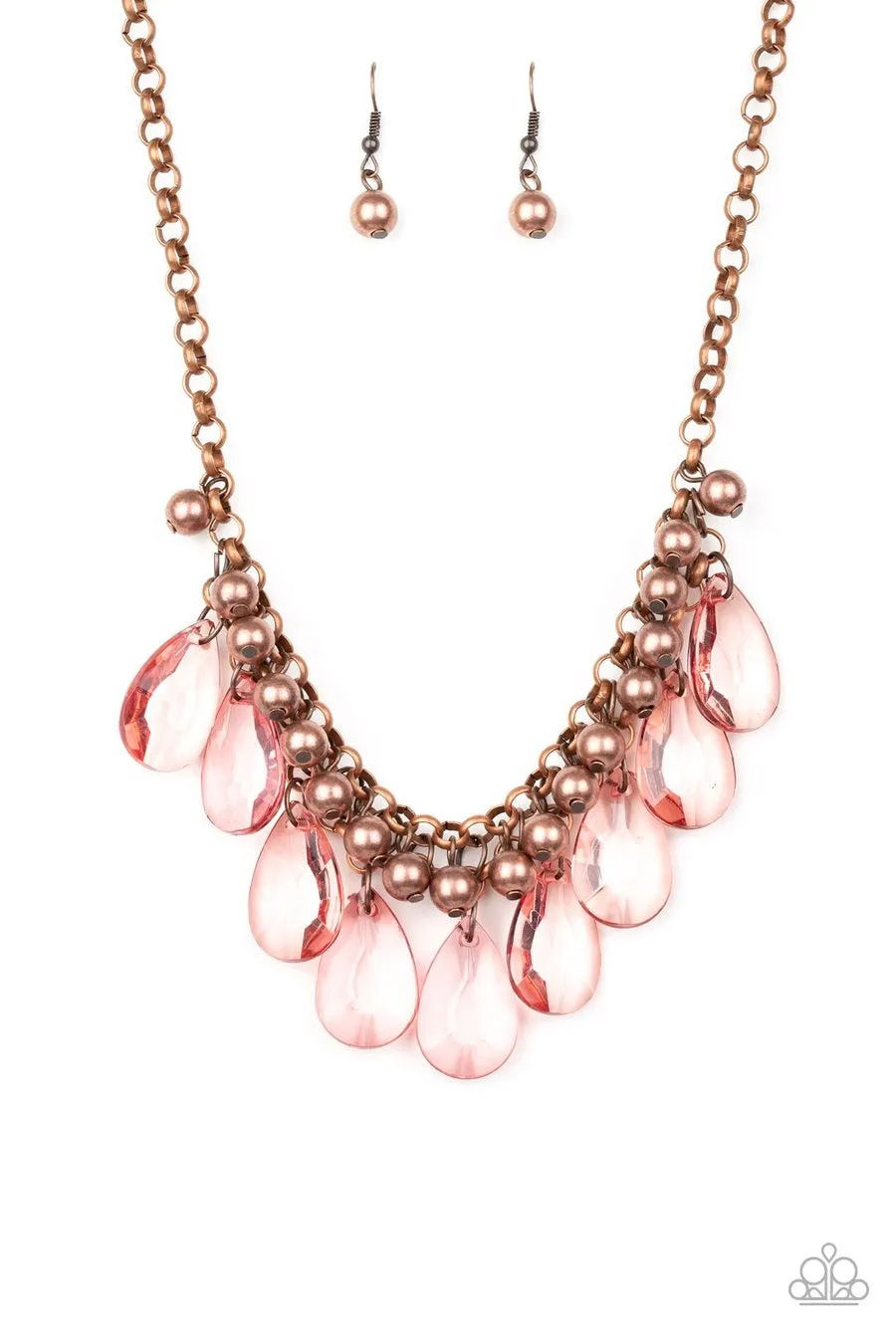 Copper Paparazzi Necklace with Fashionista Flair