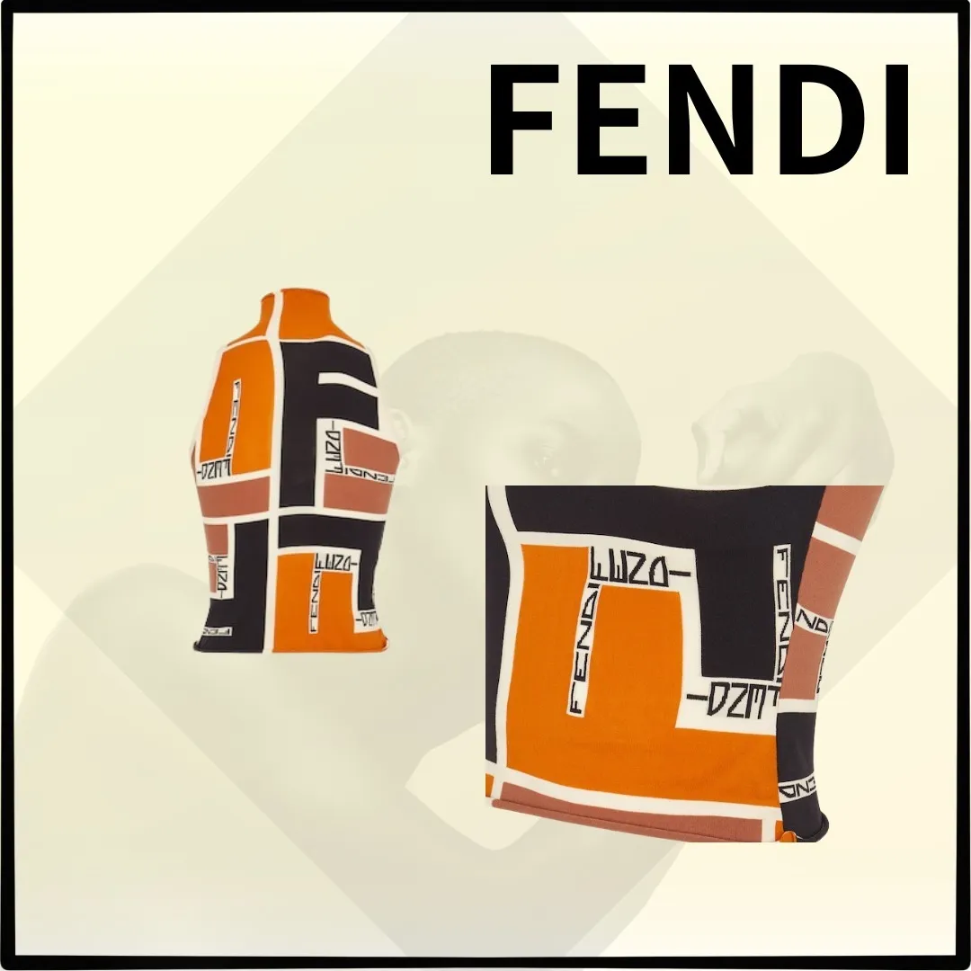 FENDI Logo Tanks and Camisoles