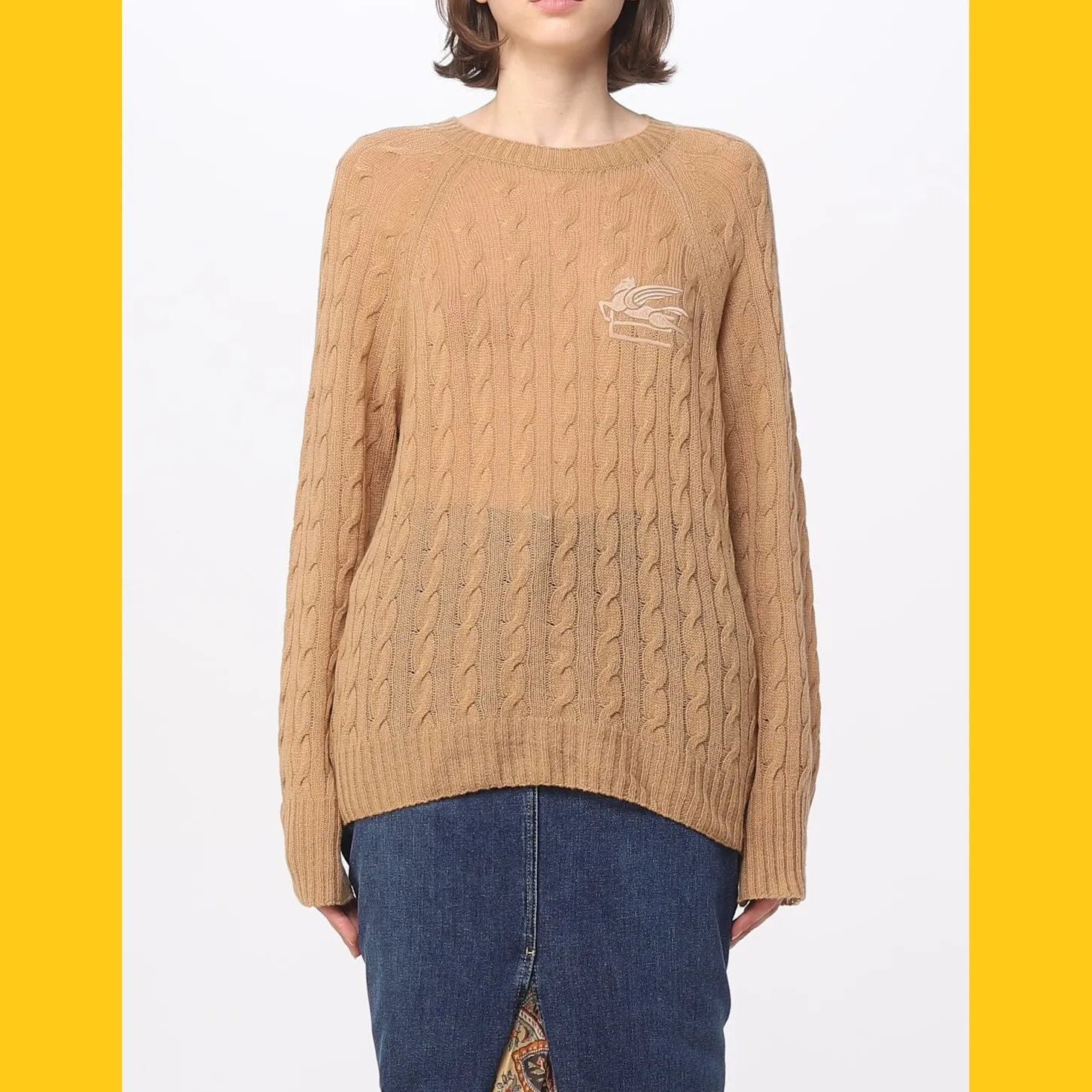 ETRO Long Sleeves Casual Formal Plain Elegant Style