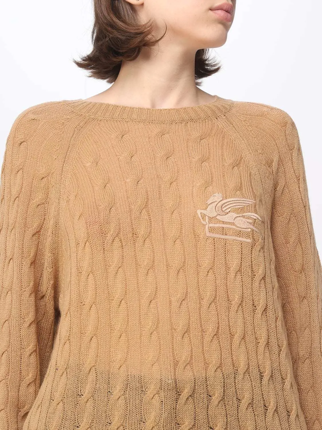 ETRO Long Sleeves Casual Formal Plain Elegant Style