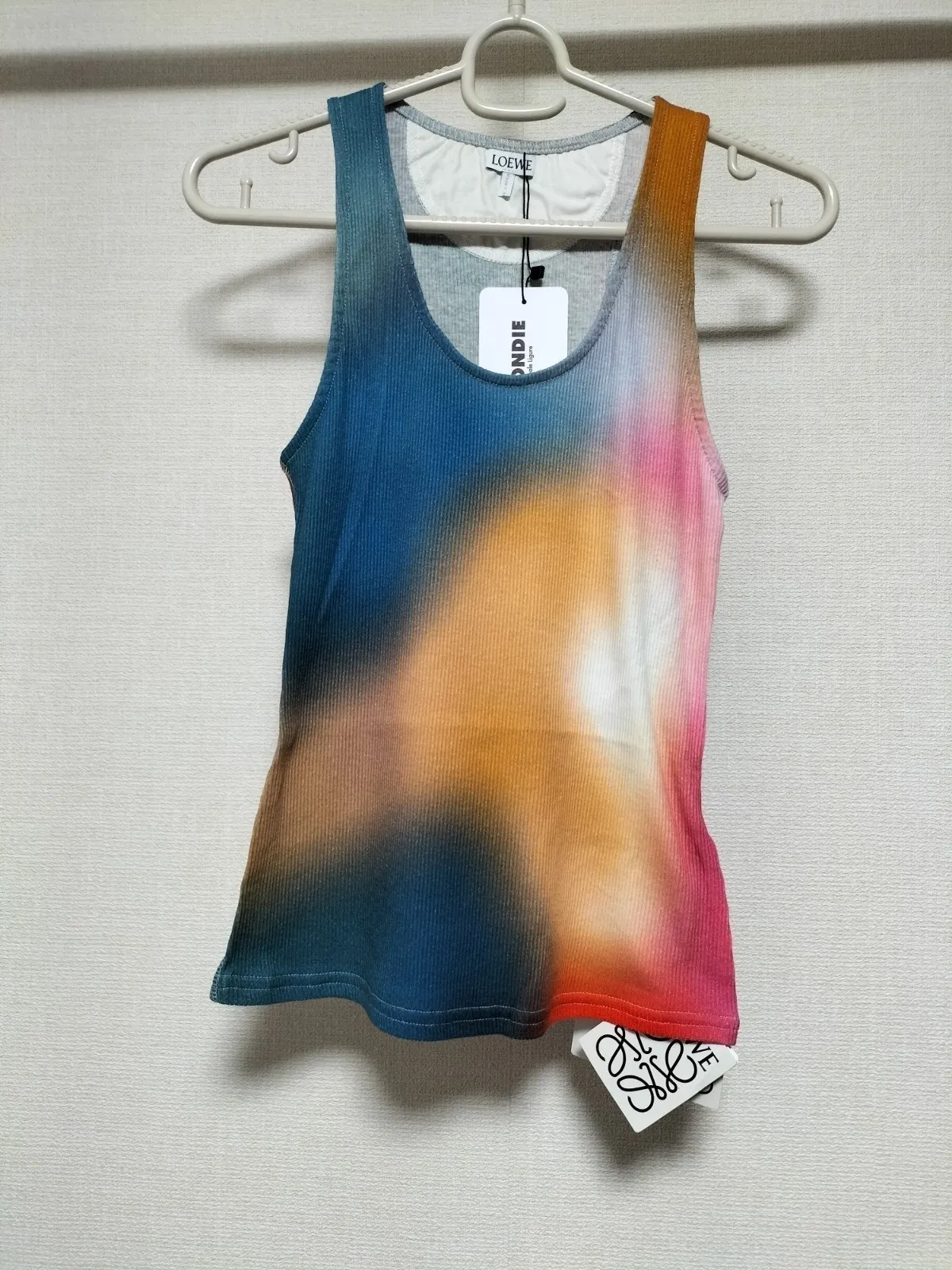 LOEWE Street Style Logo Tanks & Camisoles