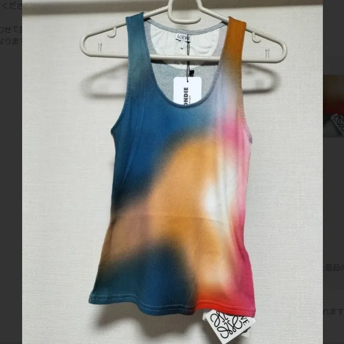 LOEWE Street Style Logo Tanks & Camisoles