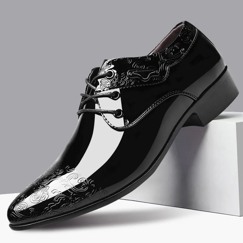 Glossy Men's Formal Business Shoes