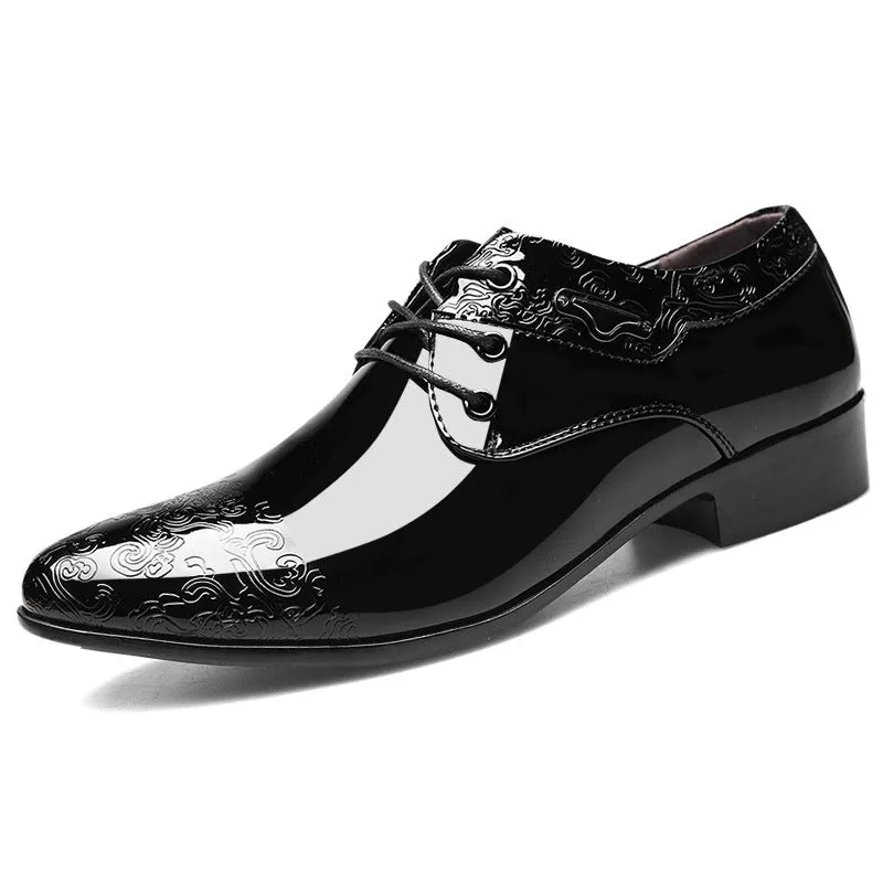 Glossy Men's Formal Business Shoes