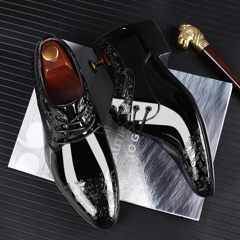 Glossy Men's Formal Business Shoes