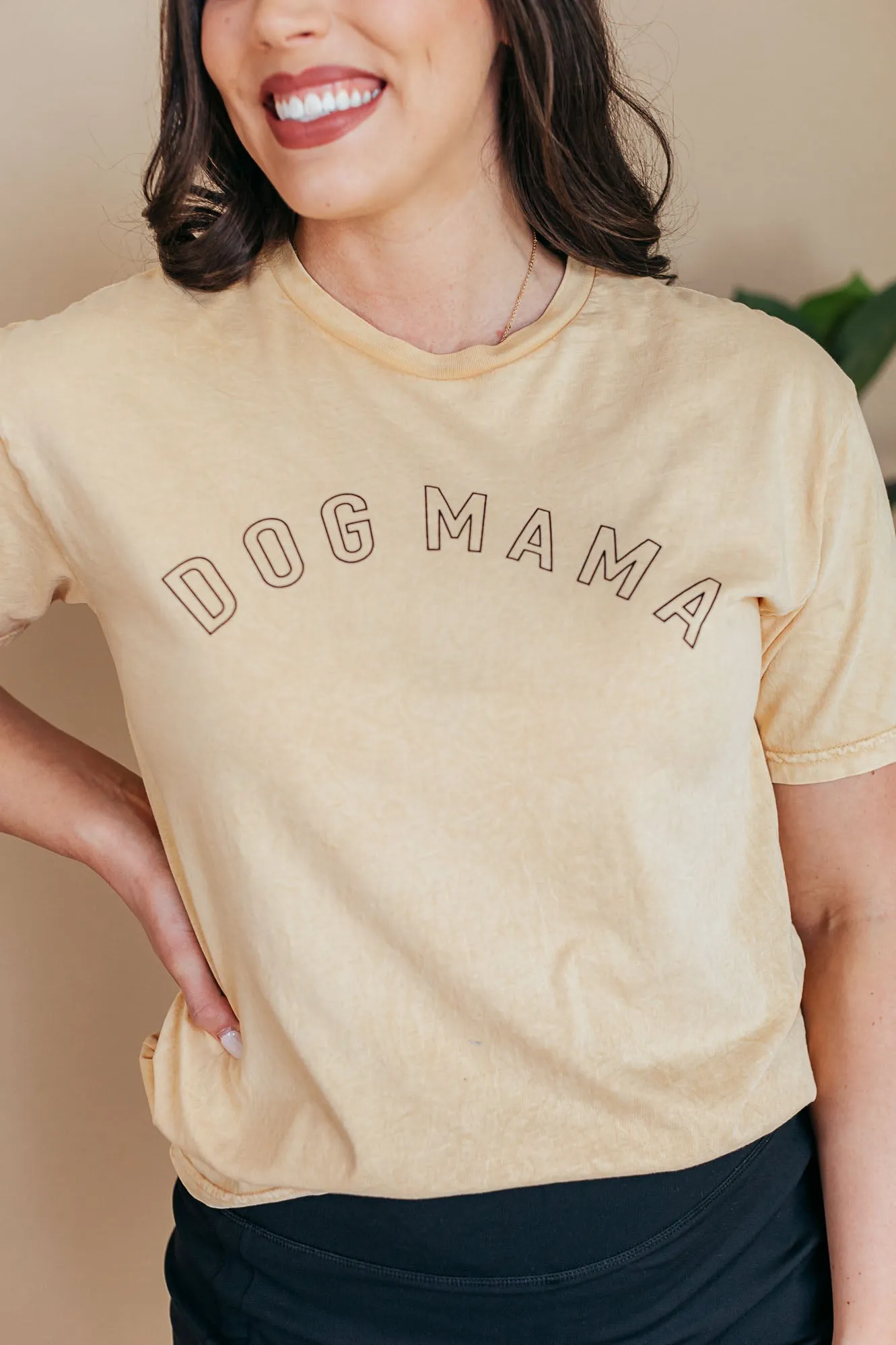 Dog Mama Graphic Tee in 4 Colors by Oat Collective