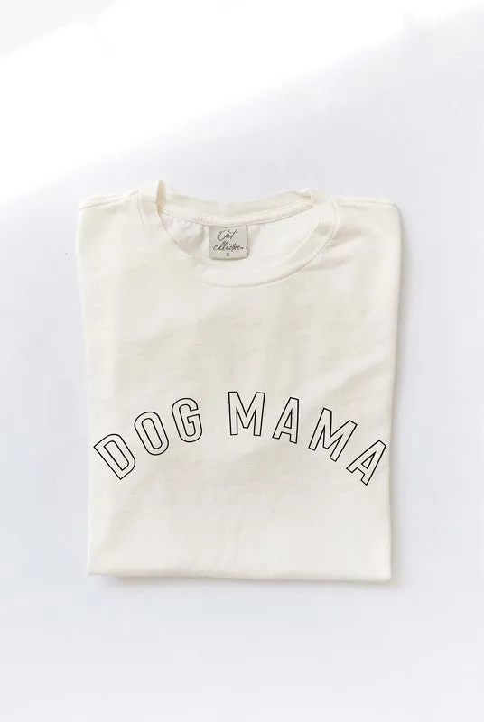 Dog Mama Graphic Tee in 4 Colors by Oat Collective