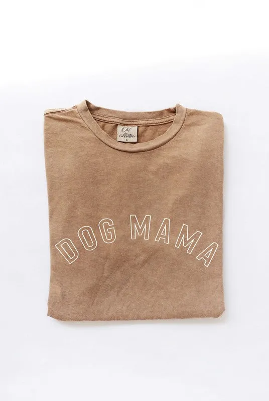 Dog Mama Graphic Tee in 4 Colors by Oat Collective