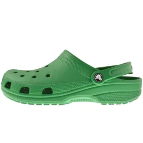 Green Crocs Classic Clogs