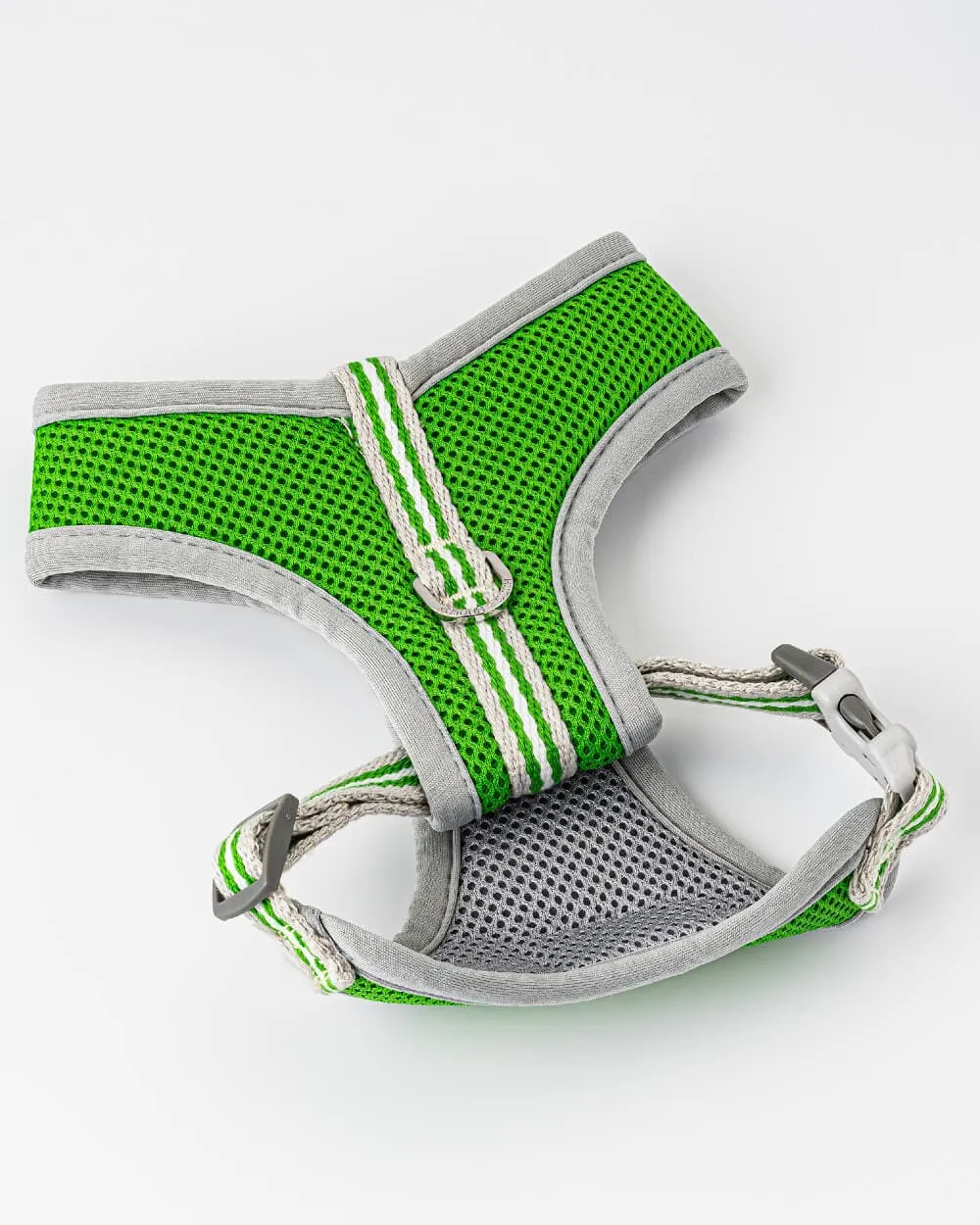 Green Mesh Dog Harness