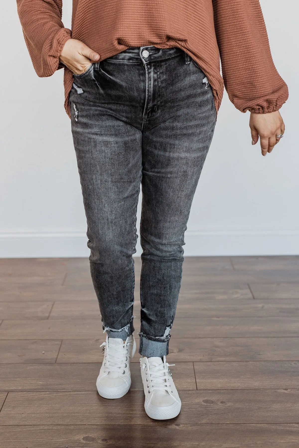 Aria Wash High-Rise Skinny Jeans