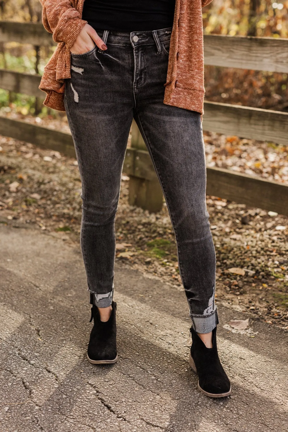 Aria Wash High-Rise Skinny Jeans