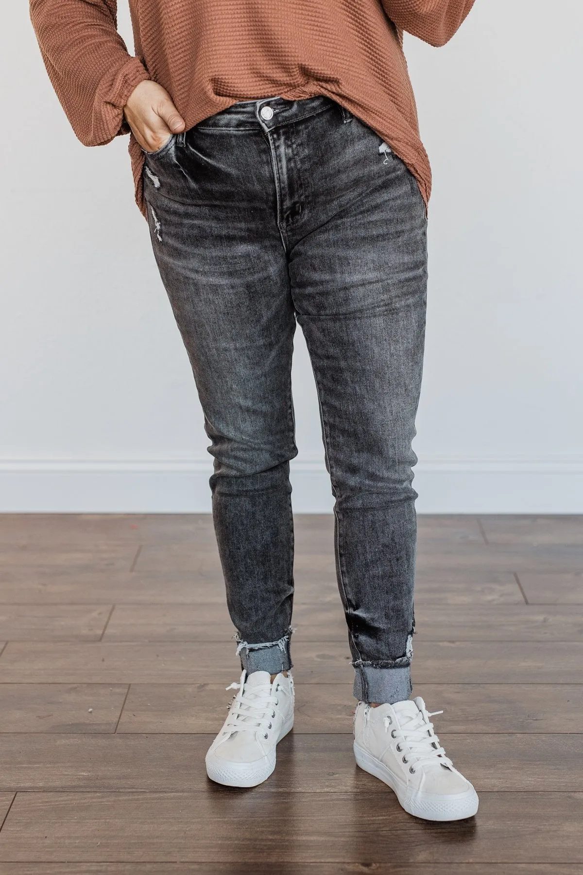 Aria Wash High-Rise Skinny Jeans