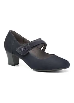 Navy Formal Shoes by Hotter Samba