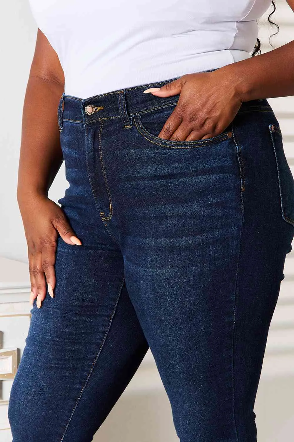 Judy Blue Full Size Skinny Jeans Pockets