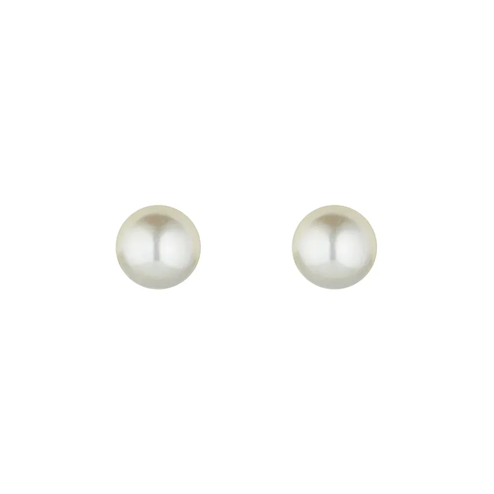 Pearl Stud Earrings Knight & Day Jewellery