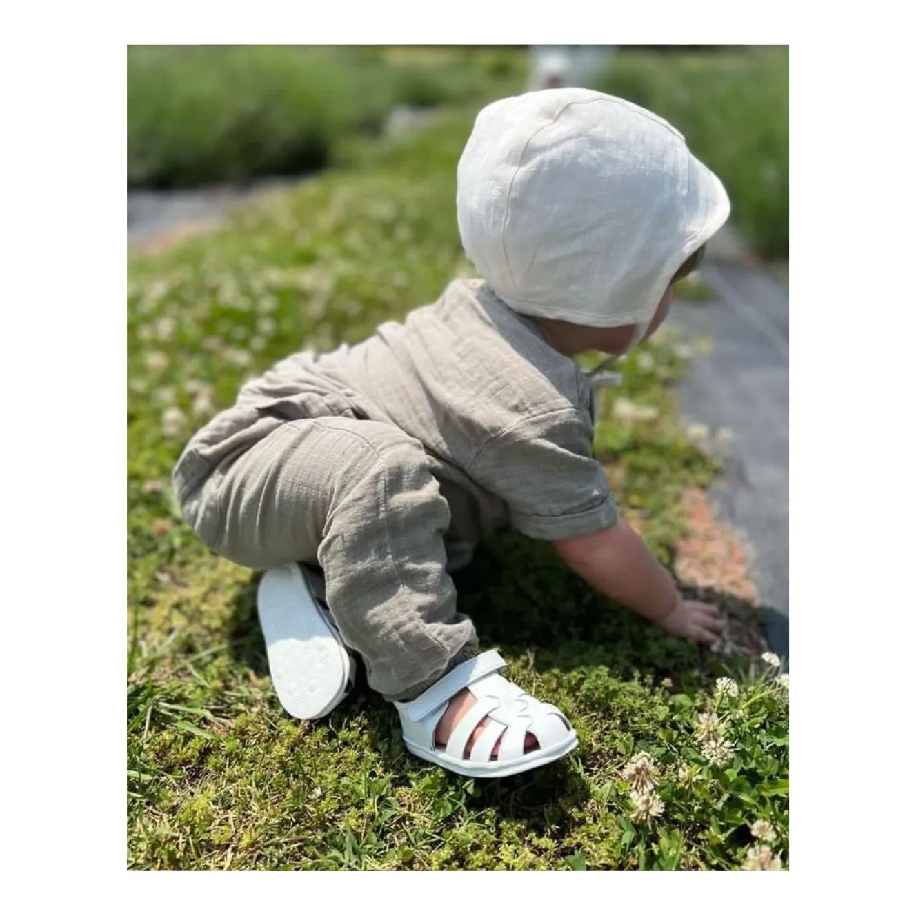 Brown Leather Fisherman Sandal for Babies