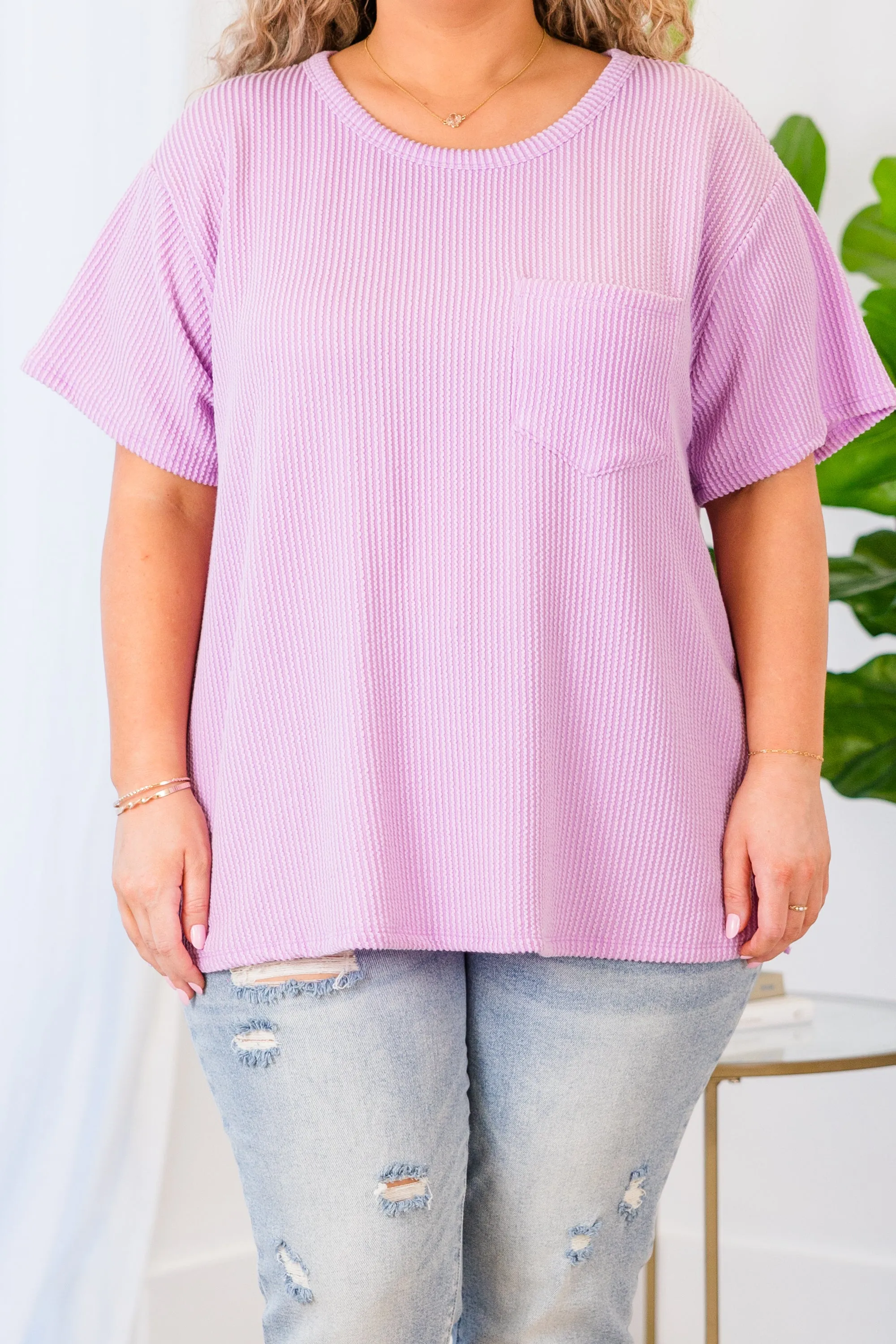 Lilac Headliner Top