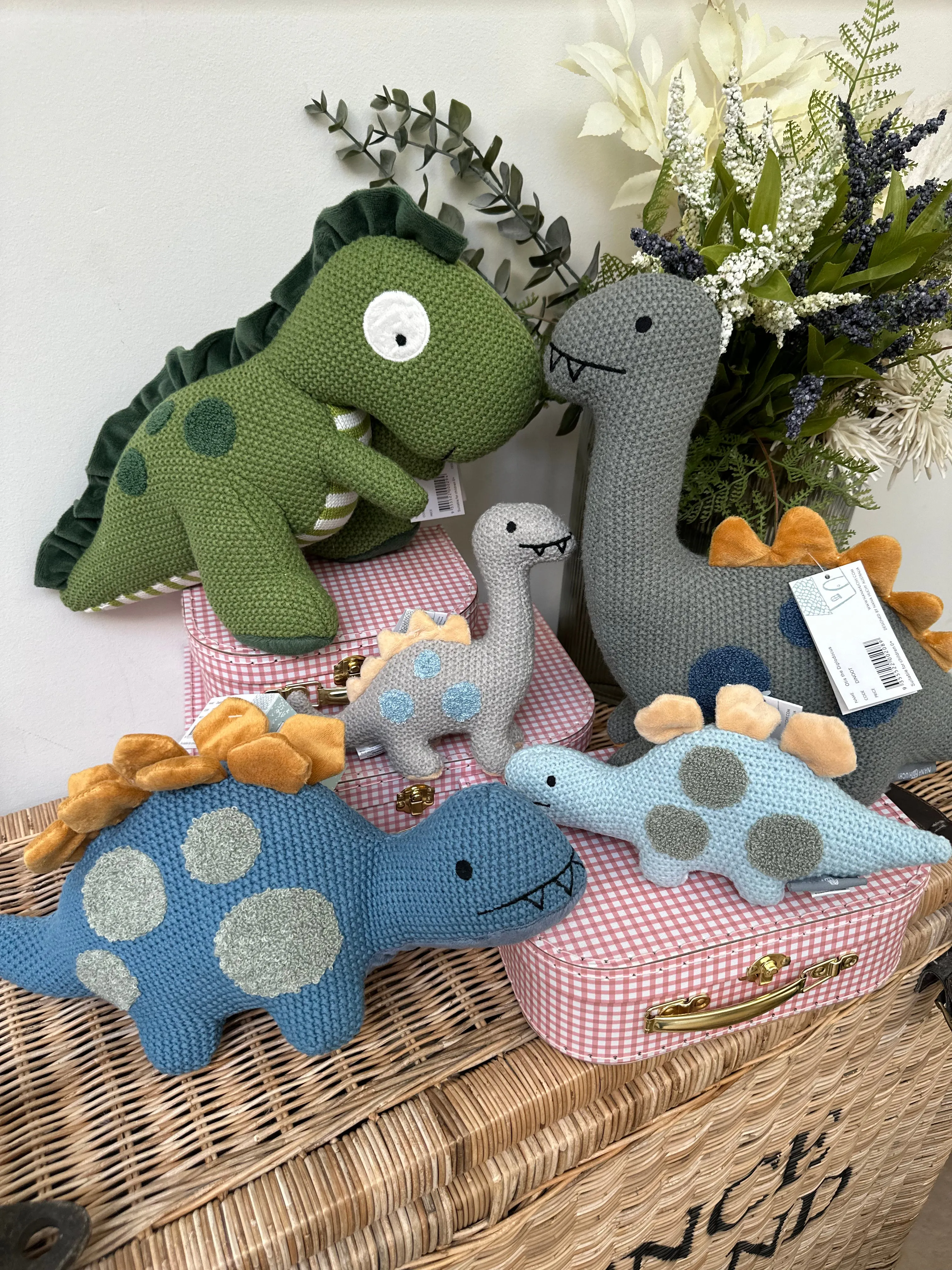 Big Dodger Knitted Dinosaur Toy