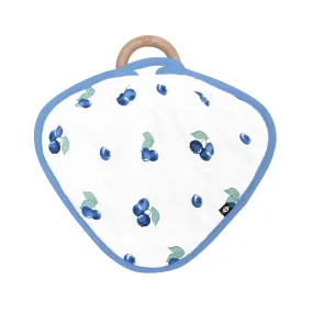 Lovey in Blueberry with Removable Teething Rings