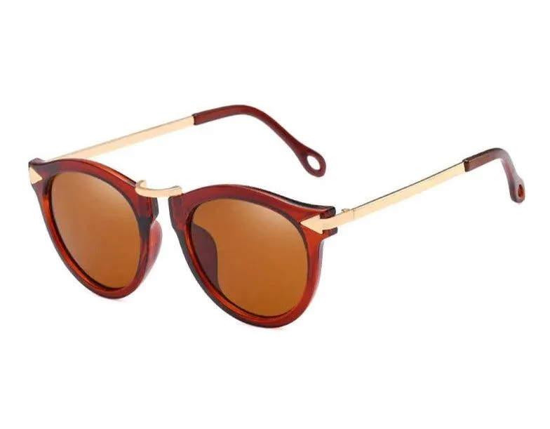 Luxury Brand Arrow Sunglasses with Cat Eye Vintage Style