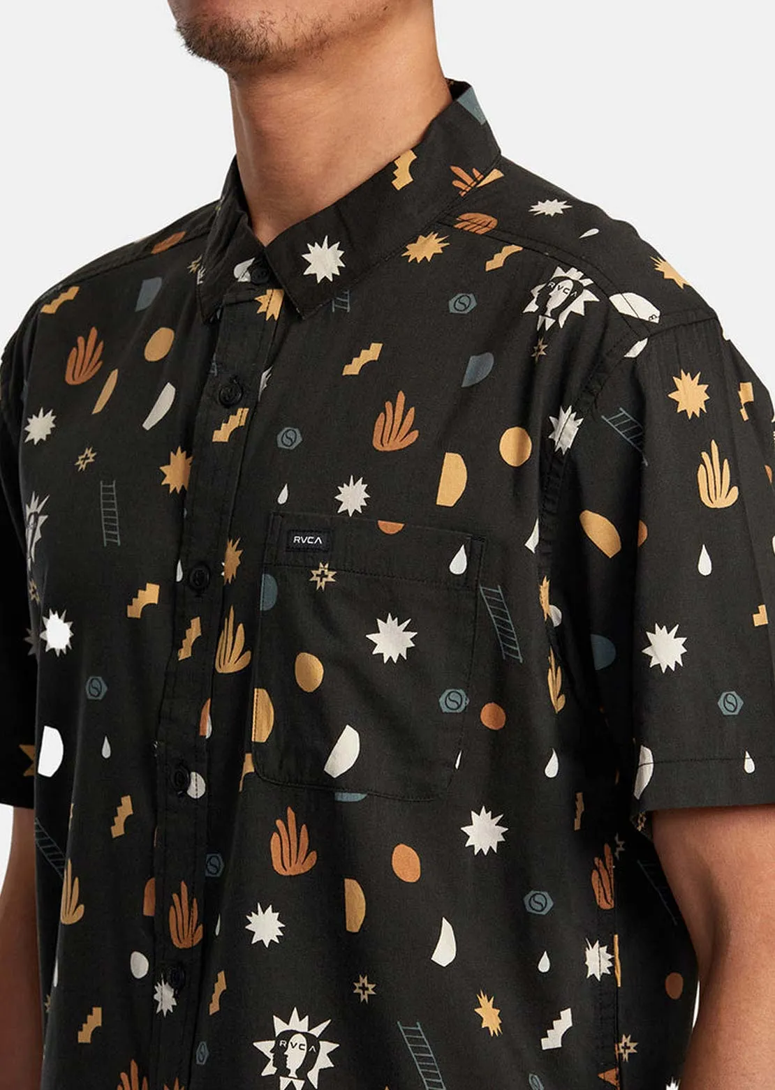 men's button-up shirts by RVCA