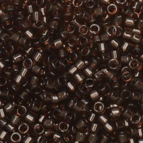 Miyuki Delica Seed Beads 11/0 #715 Transparent Taupe 2.5 Tube