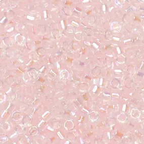 Charming Miyuki Delica Seed Beads, 11/0 Size, #082 Light Pink AB (7.2 Gram Tube)