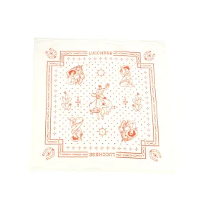 Western Bandana Natural Orange