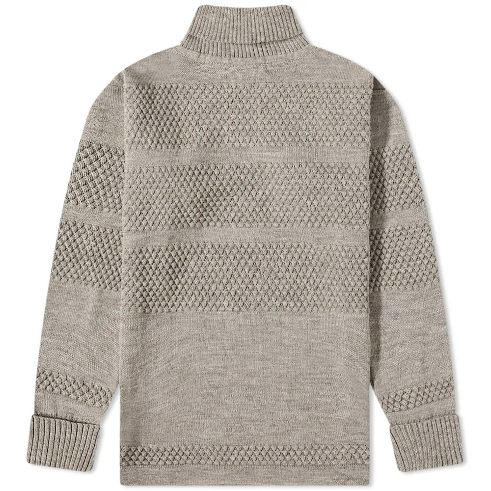 Natural Greige S.N.S. Herning Fisherman Roll Neck Knit