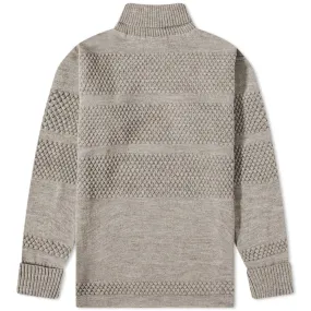 Natural Greige S.N.S. Herning Fisherman Roll Neck Knit