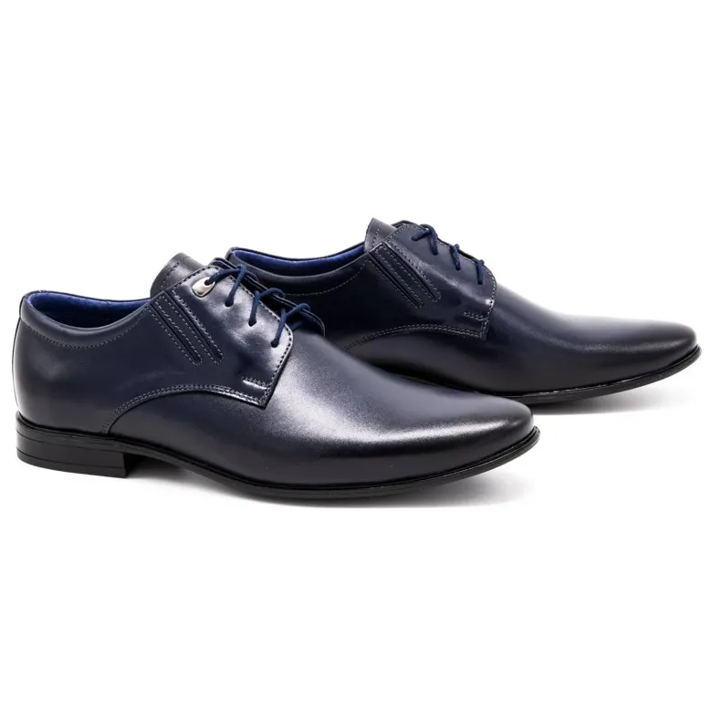 Navy Blue Olivier 480 Formal Dress Shoes