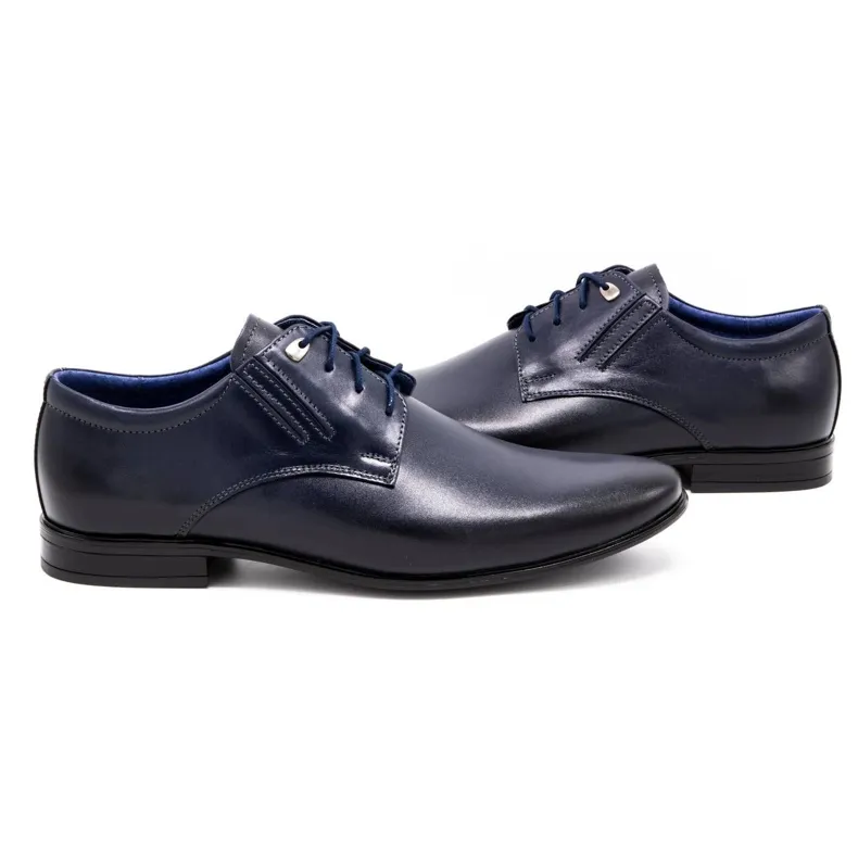 Navy Blue Olivier 480 Formal Dress Shoes