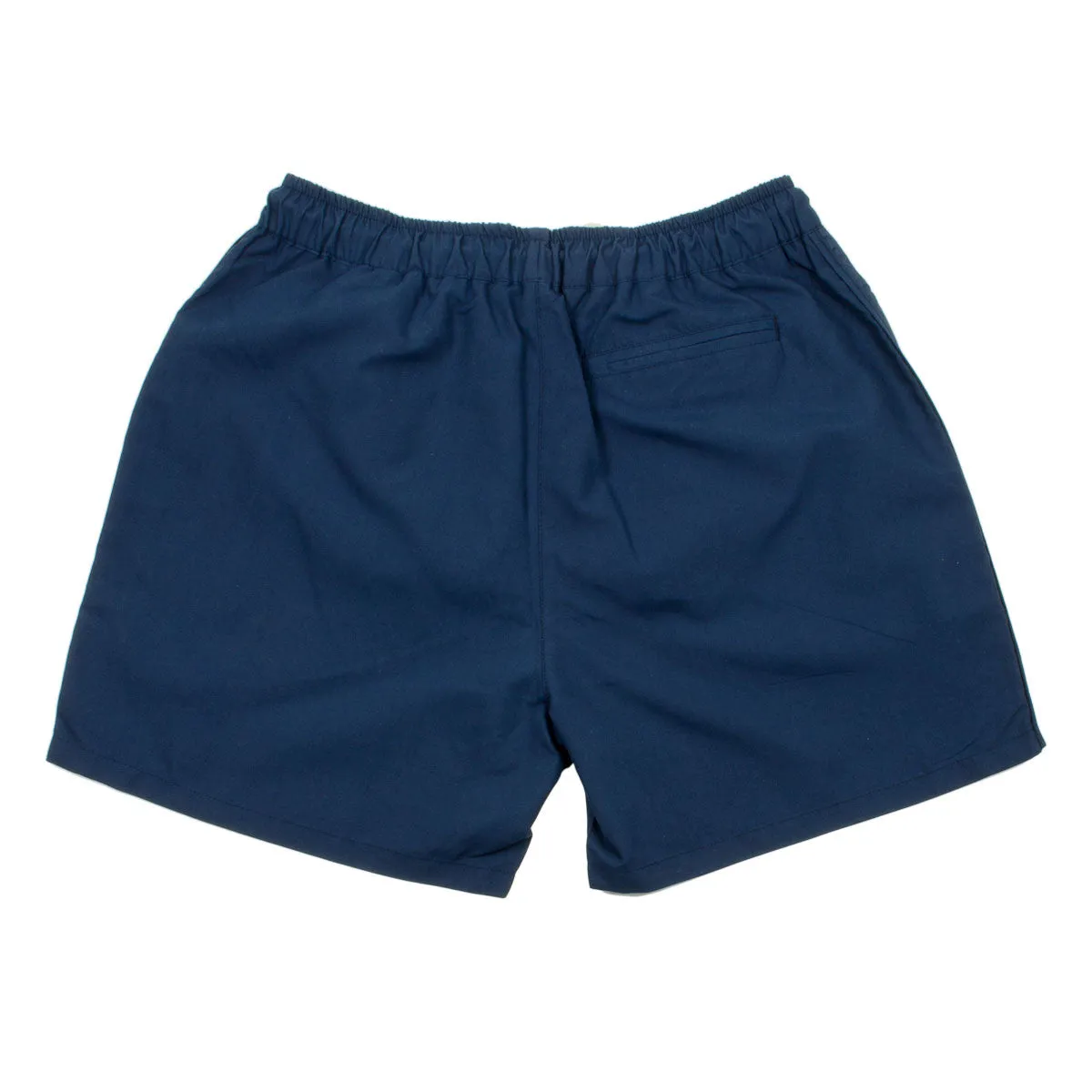 Navy William Swim Shorts by Soulland