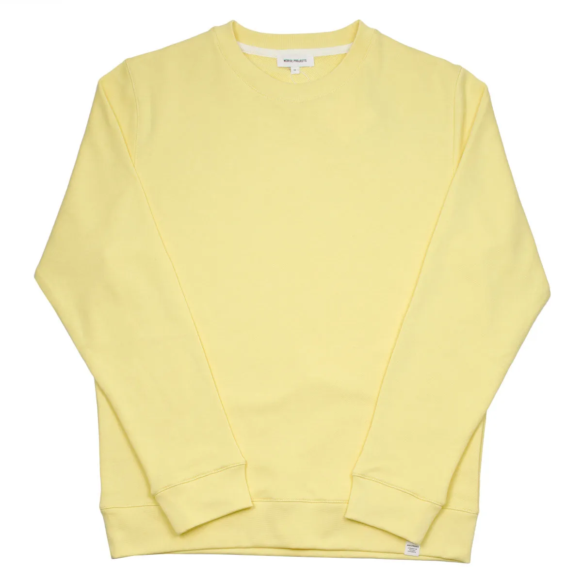 Norse Projects Light Yellow Vagn Classic Sweatshirt